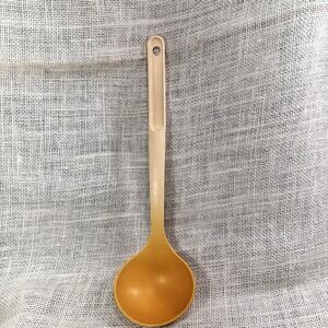 Tupperware E Series Ladle Spoon #1816 Yellow 12" Nylon Kitchen Utensil VTG USA